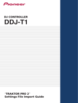 Pioneer TRAKTOR PRO 2 DDJ-T1 User manual