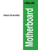 Asus P5G41TD-M PRO User manual