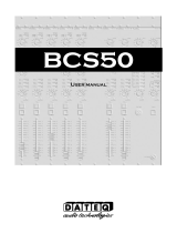 Dateq BCS50 User manual