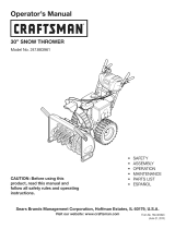 Craftsman 247.883961 Owner's manual