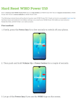 Wiko Power U10 User manual