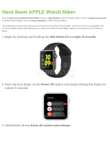 Apple Watch Nike+ User manual