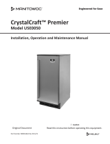 Manitowoc CrystalCraft Premier USE0050 Installation guide