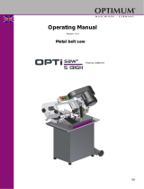 Optimum Opti Saw S 131GH Operating instructions
