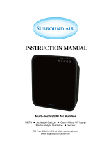 Surround Air Multi-Tech 8500 User manual