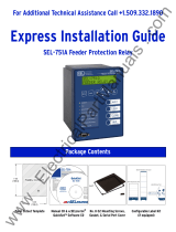 Sel SEL-751A Installation guide