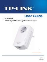 TP-LINK TL-PA8010P User manual