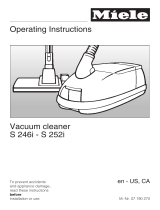 Miele S 249i Operating Instructions Manual