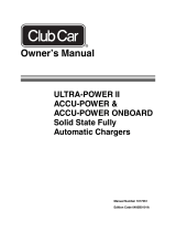 Club Car ACCU-POWER Owner's manual
