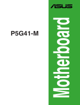 Asus P5G41-M User manual
