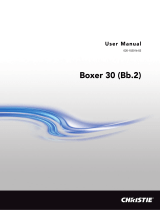 Christie Boxer 30 User manual