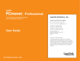 LapLink PCMOVER PROFESSIONAL Owner's manual