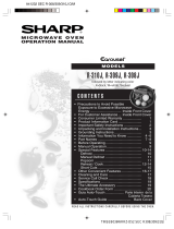 Sharp R-308NP User manual