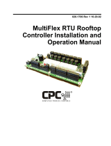 CPC MultiFlex RTU Operating instructions