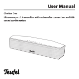 Teufel CINEBAR ONE+ Operating instructions