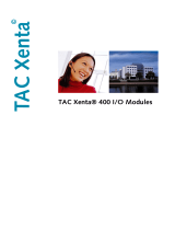 TAC Xenta 421 User manual