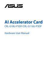 Asus AI Accelerator PCIe Card User manual