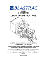 Blastrac 2-4800DH Owner's manual