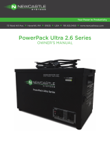 Newcastle Systems PowerPack Ultra 2.6 series Owner's manual