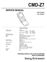 Sony Ericsson CMD-Z7 User manual