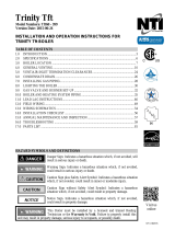 NTI Tft60 - 399 Installation And Operation Instructions Manual