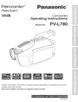 Panasonic PV-L780 User manual