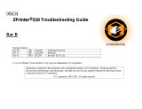 Z Corporation ZPrinter 310 Troubleshooting Manual