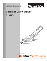 Makita DLM431 User manual