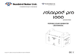 Sunbird Solar Solarpod Pro 1000 Owner's manual