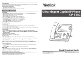 Yealink Yealink SIP-T28P Quick Reference Manual