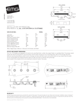 EMG JSYSTEM Prewired J Pickup Set Plus Control Plate System Owner's manual
