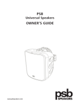 PSB Speakers CS1000 Universal In-Outdoor Speakers Owner's manual