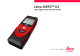 Leica Geosystems AG DISTO D1 User manual