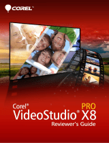 Corel VideoStudio Pro X8 Owner's manual