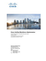 Cisco Unified Workforce Optimization User guide