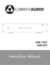 Current Audio AMP-1270 User manual