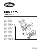 Ariens 921011 - DELUXE 24 User manual