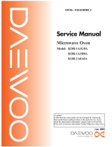 Daewoo KOR-1A0A User manual