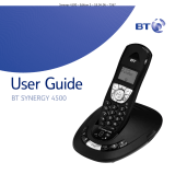 BT Synergy 4500 User manual