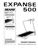 Sears EXPANSE 500 Owner's manual