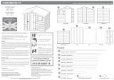 Mercia Garden Cabin Shed Operating instructions
