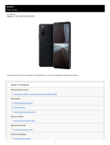 Sony XQ Xperia 10 III User guide