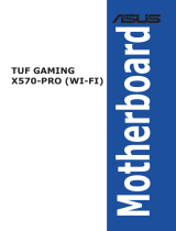 Asus TUF GAMING X570-PRO (WI-FI) User manual