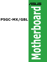 Asus P5GC-MX/GBL User manual