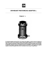 Olympus OM-MOUNT PHOTOMICRO ADAPTER L User manual