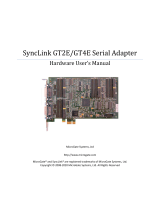 Microgate SyncLink GT4E Hardware User Manual