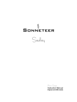 SONNETEER SEDLEY User manual