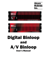 Alcorn Mcbride Digital Binloop User manual