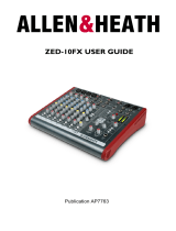 ALLEN & HEATH ZED-10FX series User manual