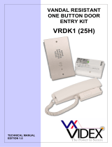 Videx VRDK1 (25H) Technical Manual